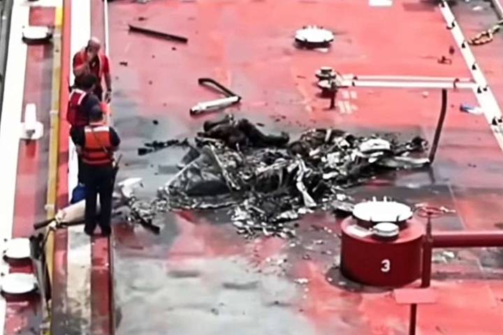 Two Dead After Helicopter Crashes onto Barge on Mississippi River