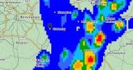 Met Office weather map shows blue band of heavy rain for Coventry today after glorious Bank Holiday