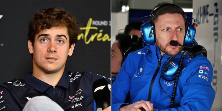El lamento de Colapinto en la radio del equipo tras quedar afuera en la Q1 en el GP de Italia: “Hice lo mejor que pude”