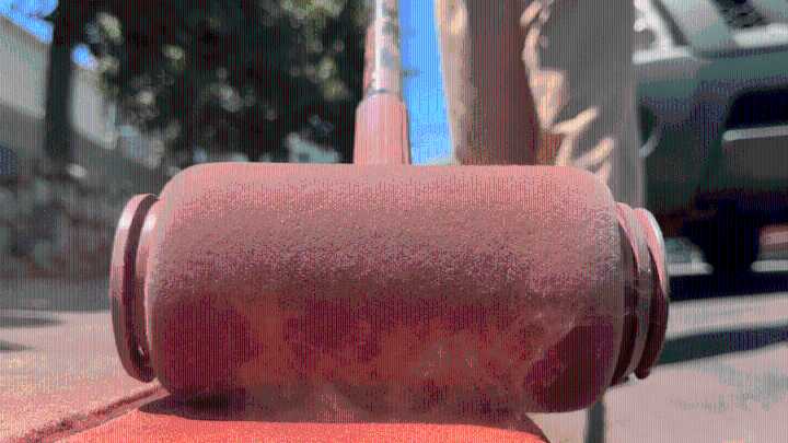 San Diegans take red chalk to curbs to mark for daylighting