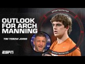 Tim Tebow's expectations for Arch Manning to lead Texas on a championship pursuit 😤