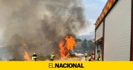 Evacuados los vecinos de Cabezabellosa que estaban rodeados por el fuego después de no abandonar sus casas