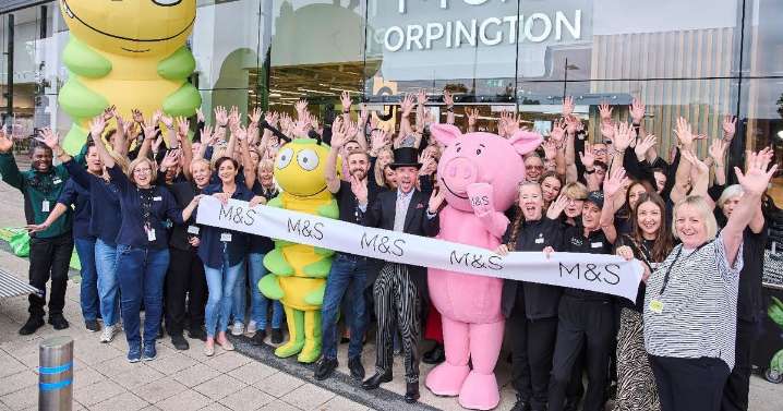 Orpington Marks and Spencer reopens after three