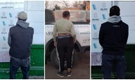 Tres detenidos en un operativo policial