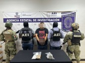 Lo detienen en Hacienda de Las Torres con metanfetaminas