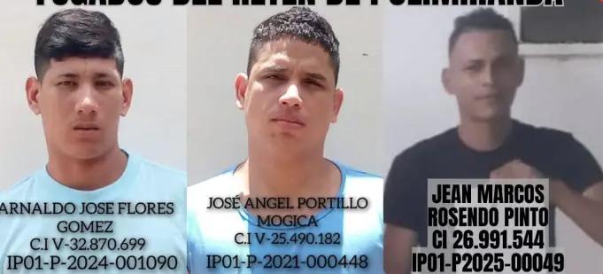 Coro | Se fugaron tres presos del retén de Polimiranda