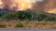 Preocupación por el viento en el incendio de Las Médulas, en León: Carucedo pedirá la declaración de la zona catastrófica
