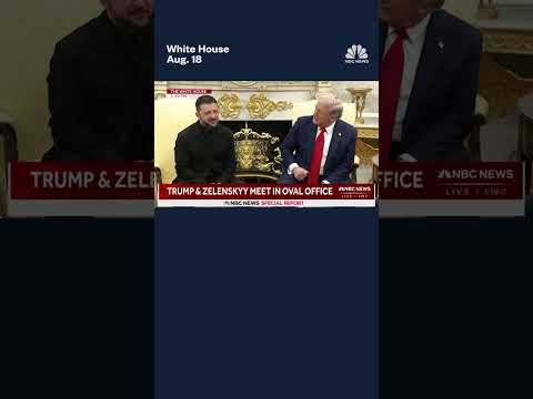 Trump welcomes Zelenskyy to discuss Ukraine peace efforts