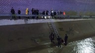 Rescatan a hombre que cayó a canal al norte de la ciudad de Chihuahua