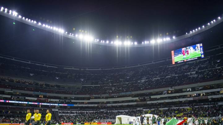 A menos de un año para el mundial, así luce la cancha del estadio Banorte