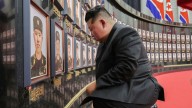 Kim Jong-un SOBS over devastating Ukraine war losses as pics show tearful tyrant reward survivors of Putin's slaughter