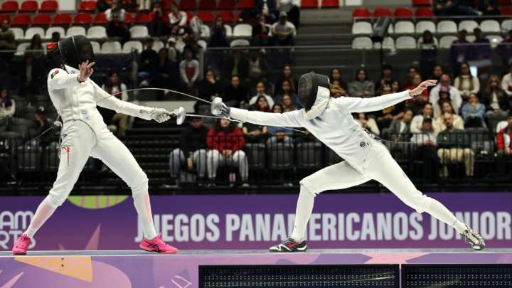 Cerca del podio: Colombia destaca en esgrima en los Panamericanos Junior Asunción 2025
