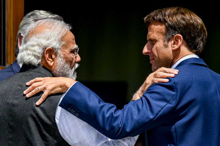 Modi y Macron dialogan sobre resolución pacífica de conflictos en Ucrania y Oriente Medio