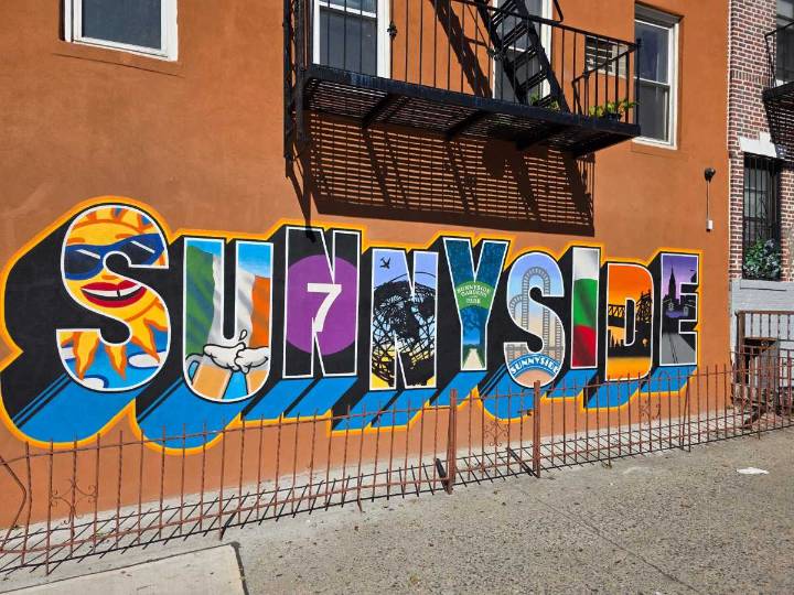 Famous Sunnyside mural has been fully restored after successful crowdfunding campaign