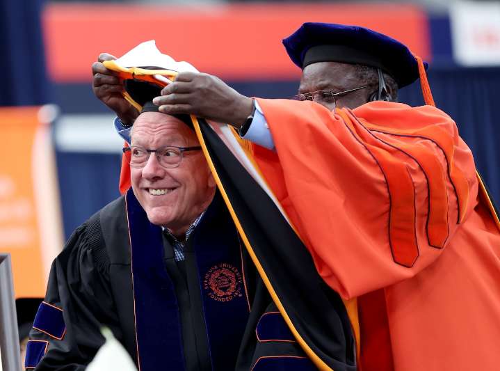 Professor Boeheim? Syracuse’s Hall of Fame coach has a new gig