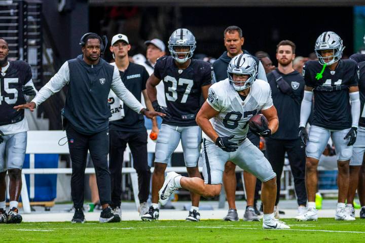 Raiders’ Michael Mayer ready to pair with tight end Brock Bowers