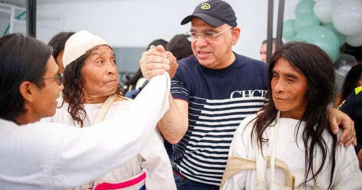 Alcalde Carlos Pinedo Cuello acompaña inauguración de nueva IPS en la vereda Buritaca