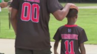 Houston Texans fans at NRG for first 2025 preseason game