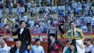 Diego Ventura y Pablo Aguado abren la puerta grande en el cierre de la Feria de Almería