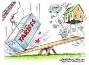 Cartoonist’s take: Tariffs and prices