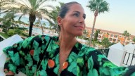 Así es el vestido estampado con el que Nuria Roca disfruta de sus vacaciones en familia