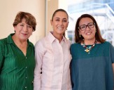 SHEINBAUM: “SOMOS TRES MUJERES Y UN CAMINO EN ECATEPEC”