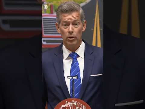 Duffy threatens multiple states over failing to enforce English requirements for truckers #shorts