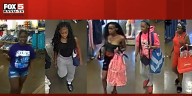 Las Vegas police seek 5 woman accused of beating employee after stealing