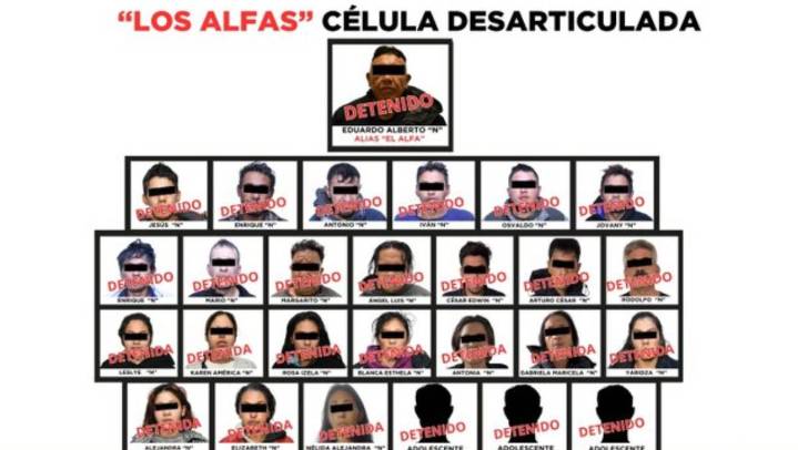 Desarticulan a Los Alfa, célula del CJNG en Valle de Toluca