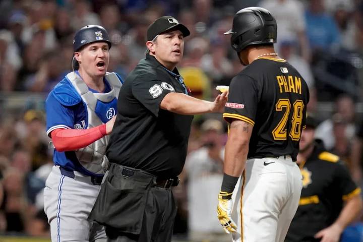 Pirates hot-head Tommy Pham levels steroids accusation in lashing out at Blue Jays