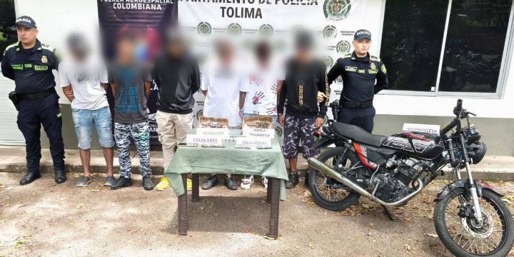 Capturan a líderes de bandas Los del Alto y Los Roncos en Tolima