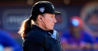 Jen Pawol breaks MLB's gender barrier as the first female umpire to work a regular