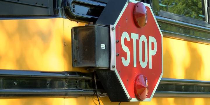 EVSC buses take to the road for the first day of school