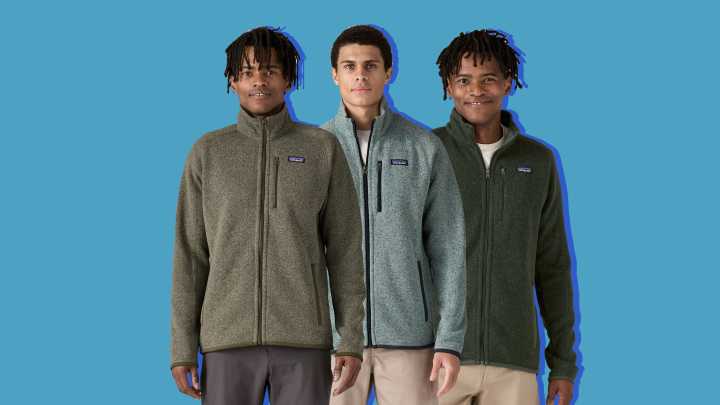 Patagonia’s cozy Sweater Fleece Jacket is 30% off at REI for fall