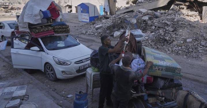 The Latest: Israel says bodies of 2 hostages returned as military begins Gaza City offensive