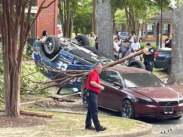 MPD: Officer won't be cited after squad car crash in parking lot