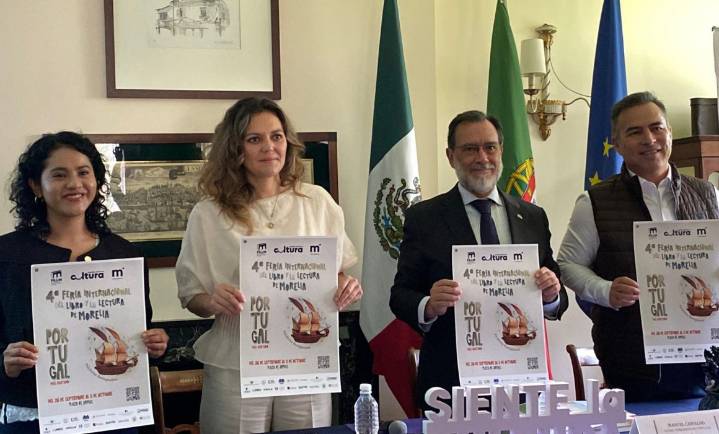 Portugal, listo para leer en Morelia en la Feria Internacional de Libro