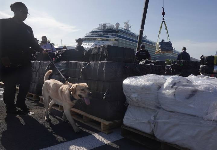 US Coast Guard seized a record 76,000 pounds of drugs this summer off Central and South America