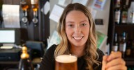 Teenager becomes Britain's youngest landlady after taking over her local pub at 18