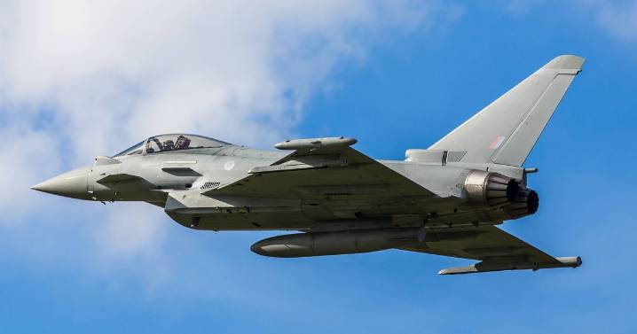 'Sonic boom' heard over UK as RAF Typhoon jets scrambled to intercept private jet