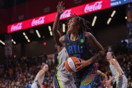 Deadspin | Rhyne Howard backs up talk, clinches playoffs for Dream over Wings