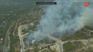 Incendio en Torrelodones: desalojada una urbanización por un fuego de pastos