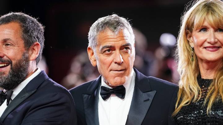George Clooney rallies and makes Venice movie premiere after sinus infection