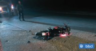 Motociclista muere tras colisionar con vehículo frente a Saltos del Laja: tránsito se mantiene cortado