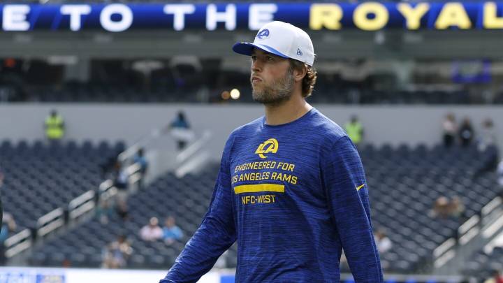 Sean McVay: Matthew Stafford threw "60-plus" passes on Saturday