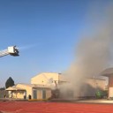 Dumpster fire with chemicals at Riverside High in Boardman, no injuries reported