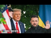 How Trump and Zelenskyy's second Oval Office meeting differed from the first