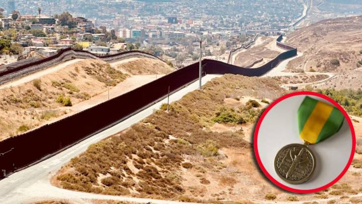 Nueva medalla del Pentágono por vigilar frontera con México desata polémica internacional