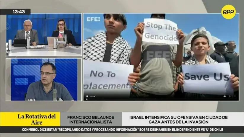 Internacionalista señala que nueva ofensiva israelí en Gaza es netamente política y busca la continuidad de Netanyahu