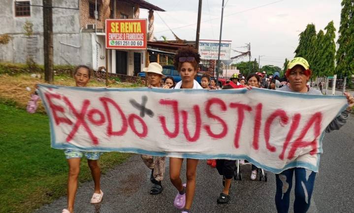 Acepta la caravana Éxodo de Justicia documentos migratorios